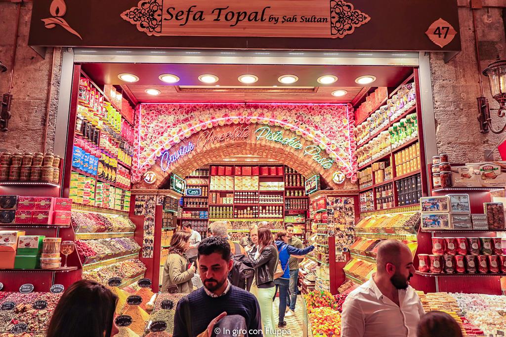 Istanbul, itinerario del quartiere antico: Bazar delle Spezie