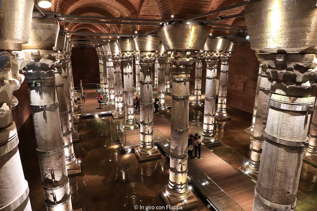 Istanbul, itinerario del quartiere antico: Cisterna di Teodosio