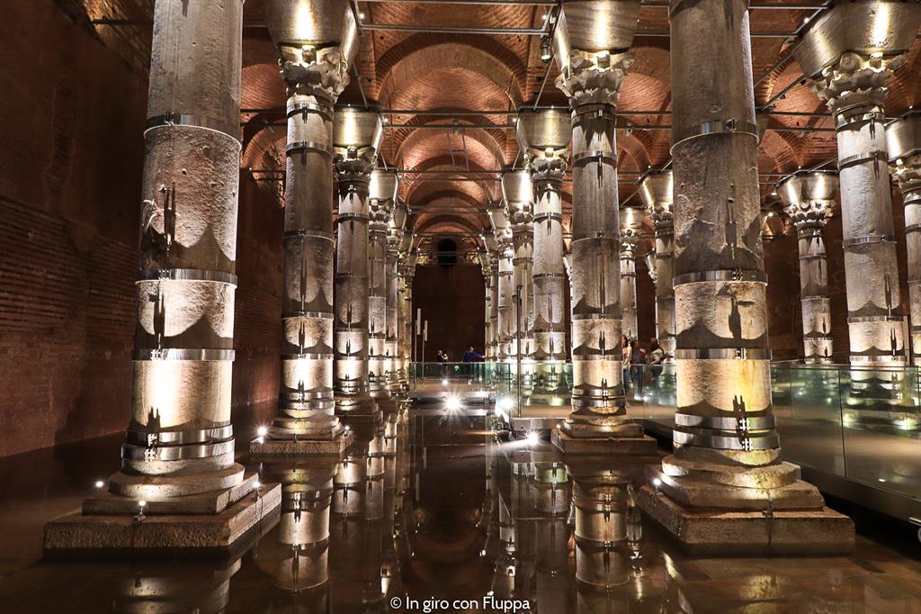 Istanbul, itinerario del quartiere antico: Cisterna di Teodosio