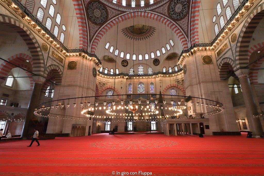 Istanbul, itinerario del quartiere antico: Moschea di Solimano il Magnifico