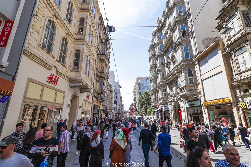 Istanbul, Via dell'Indipendenza (Istiklal Caddesi)