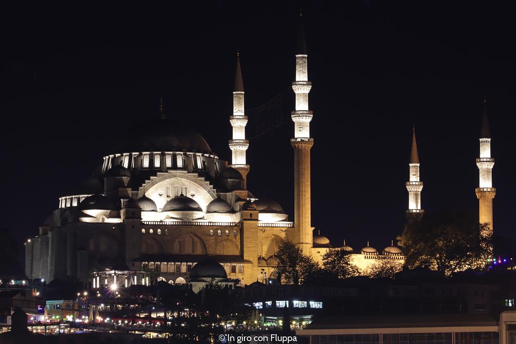 Istanbul, Crociera sul Bosforo di sera