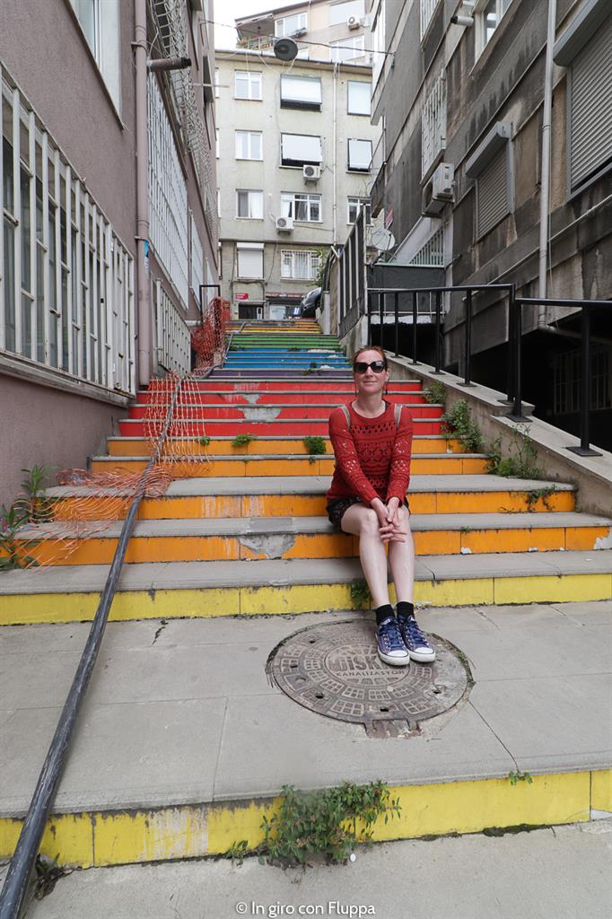 Istanbul, Rainbow stairs
