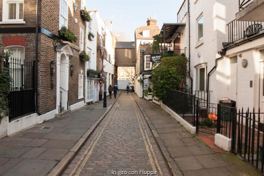 Angoli nascosti di Londra: Hampstead, Perrin's Court