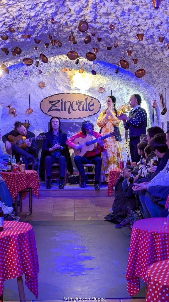 Cueva Zincale, spettacolo di flamenco