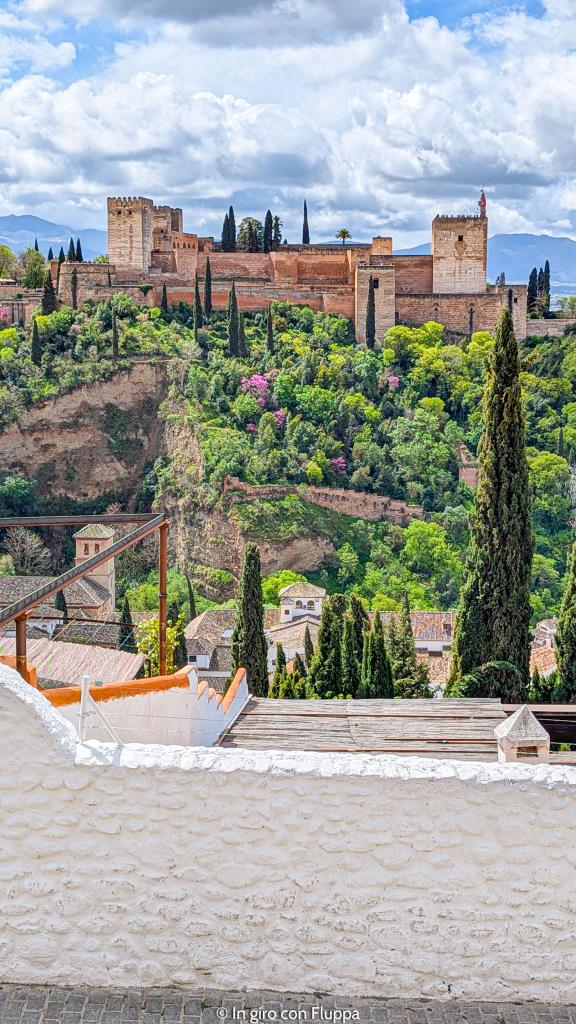 Vista panoramica dell'Alhambra