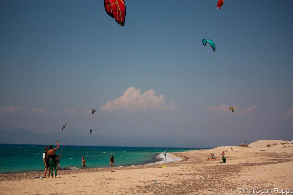Kitesurf a Milos Beach