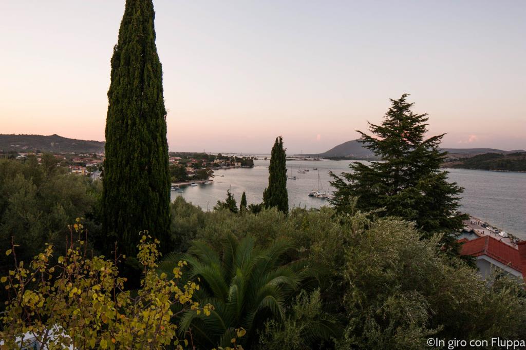 Vista di Ligia dall'appartamento