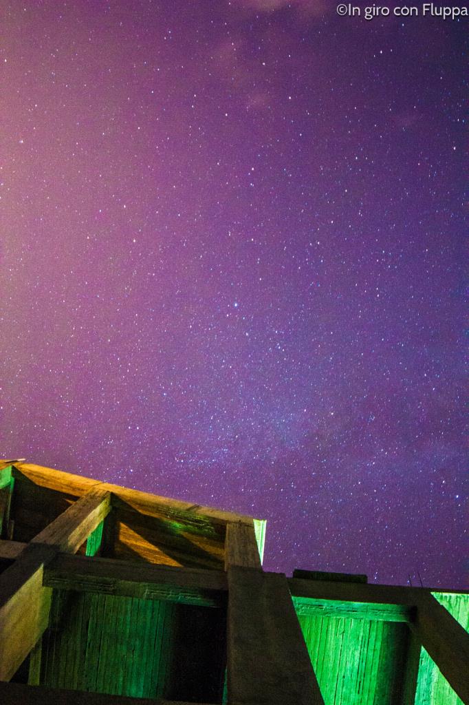 Cielo stellato a Ligia