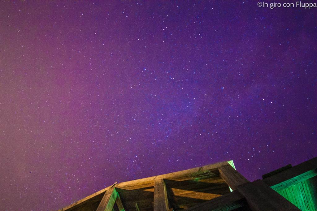 Cielo stellato a Ligia