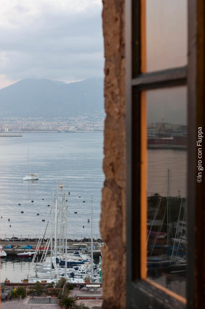 Mount Vesuvius seen from Castel dell'Ovo