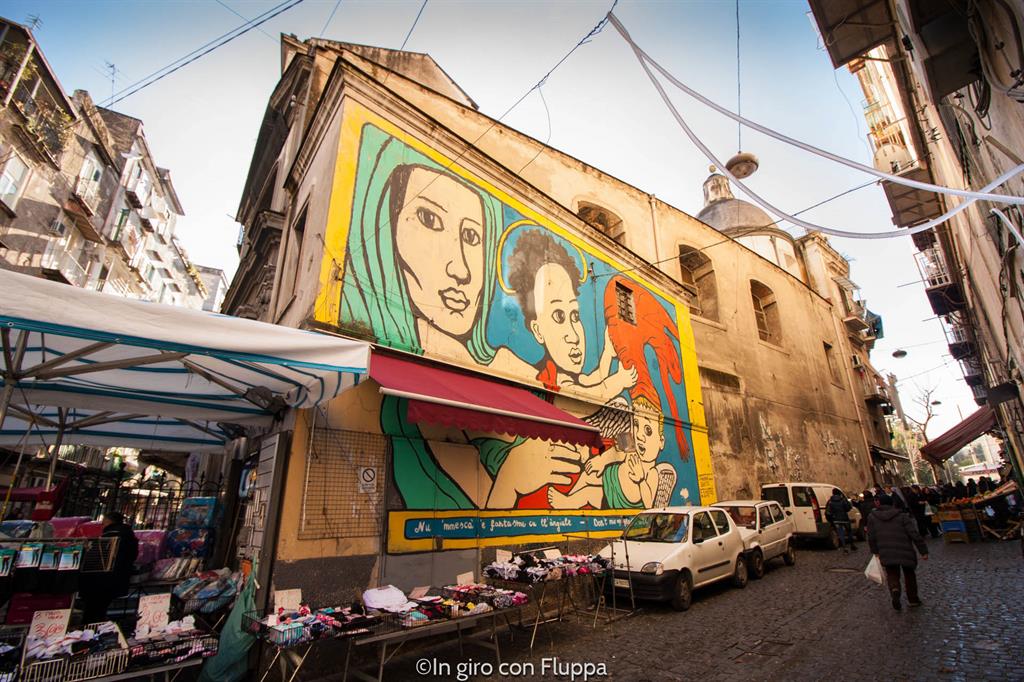 Sanita' district  - Street Art