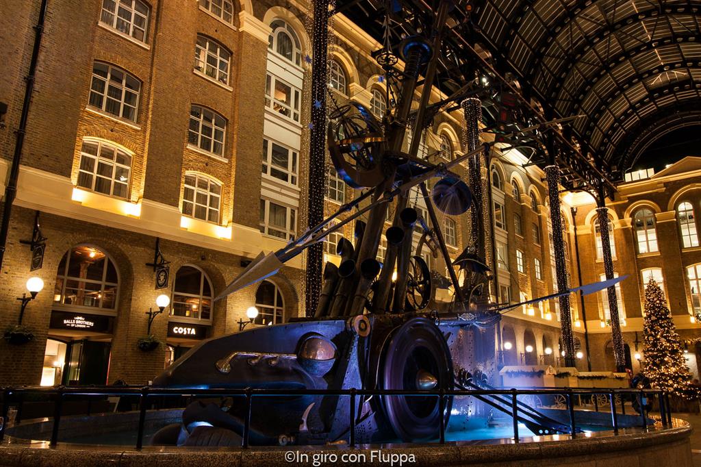 Natale a Londra - Hay's Galleria