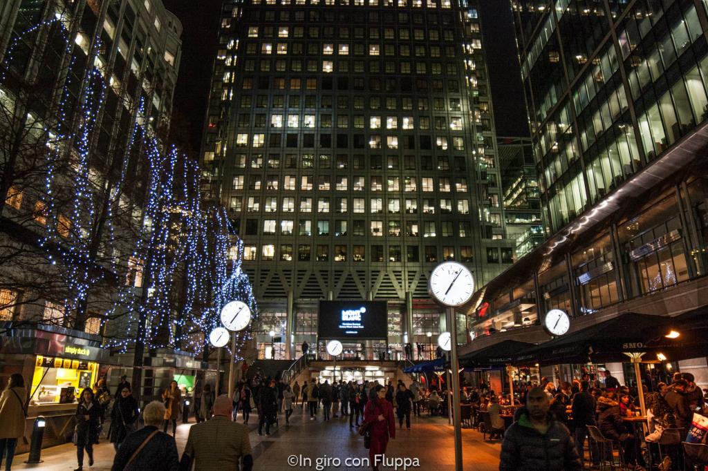 Natale a Londra - Canary Wharf