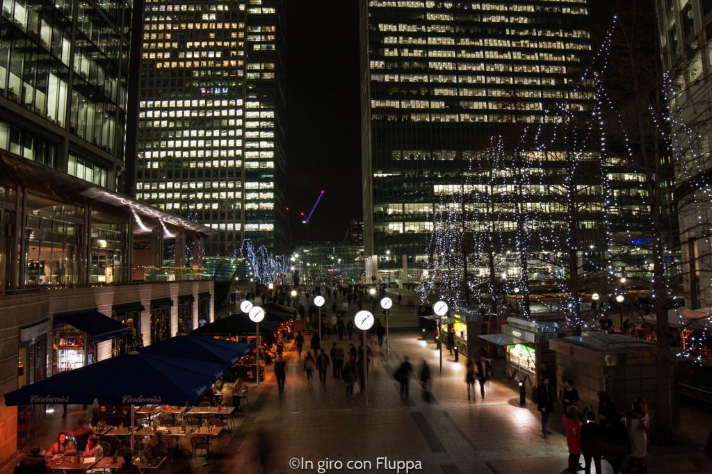 Natale a Londra - Canary Wharf