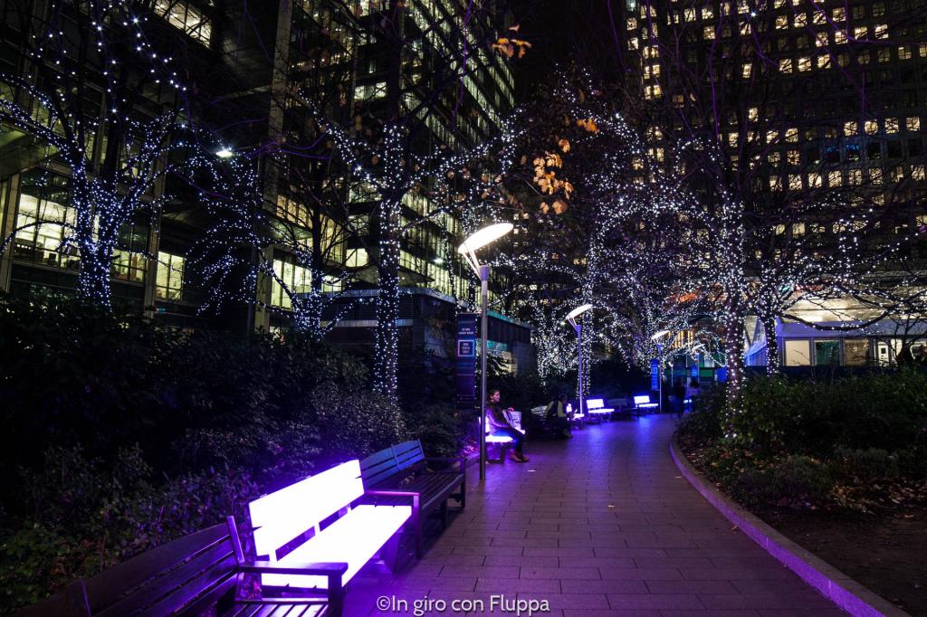 Natale a Londra - Canary Wharf