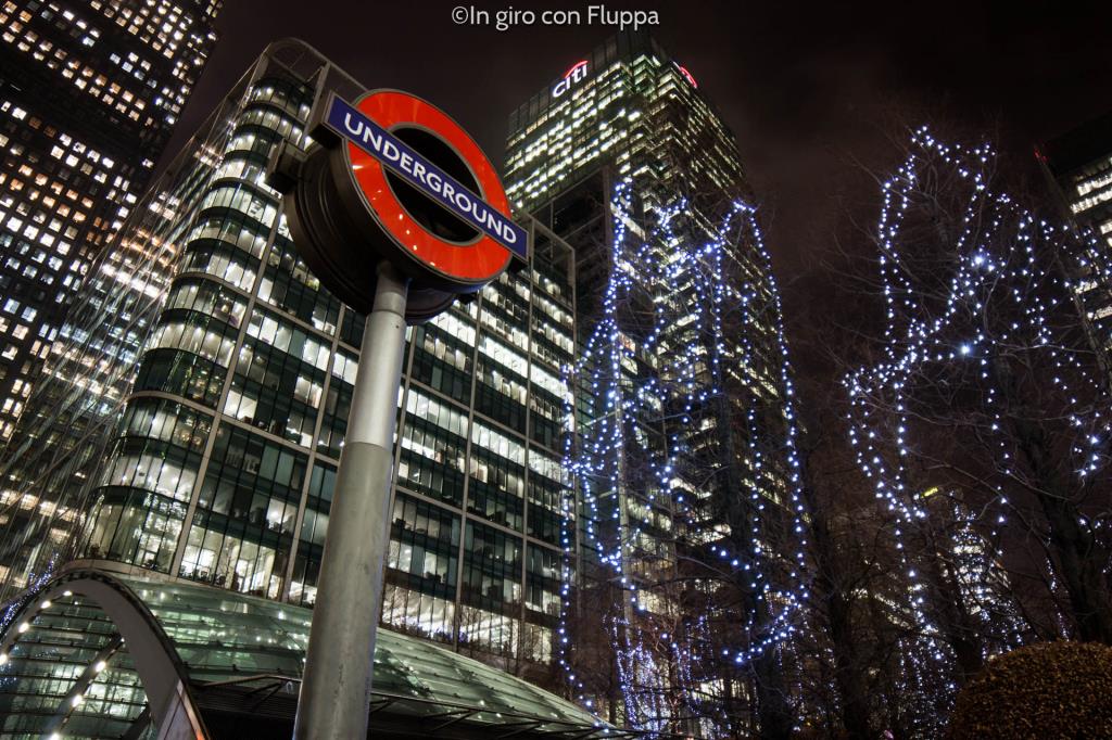 Natale a Londra - Canary Wharf