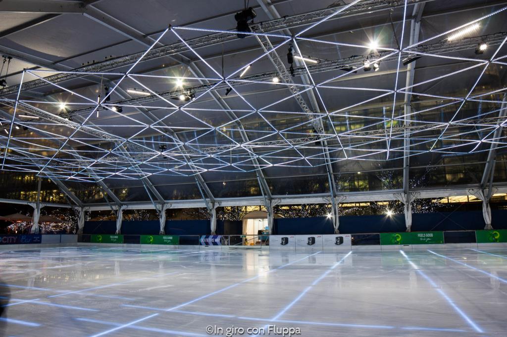 Natale a Londra - Canary Wharf Ice Rink