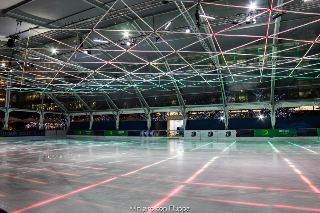 Natale a Londra - Canary Wharf Ice Rink