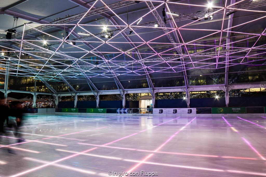 Natale a Londra - Canary Wharf Ice Rink