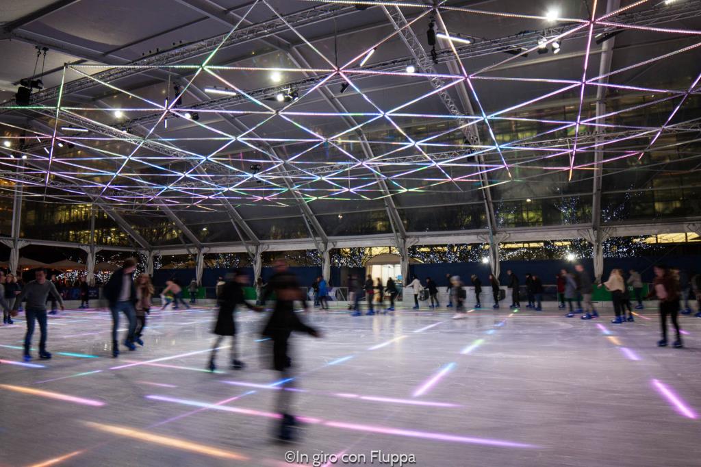 Natale a Londra - Canary Wharf Ice Rink Natale a Londra - Canary Wharf Ice Rink