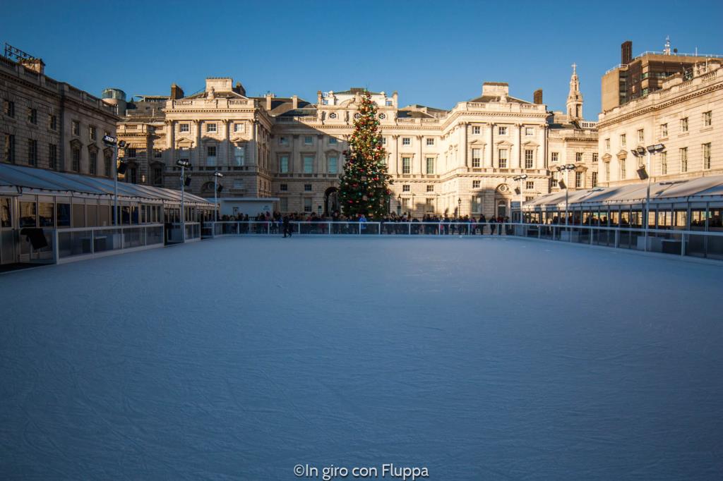 Natale a Londra - Somerset House Ice Rink