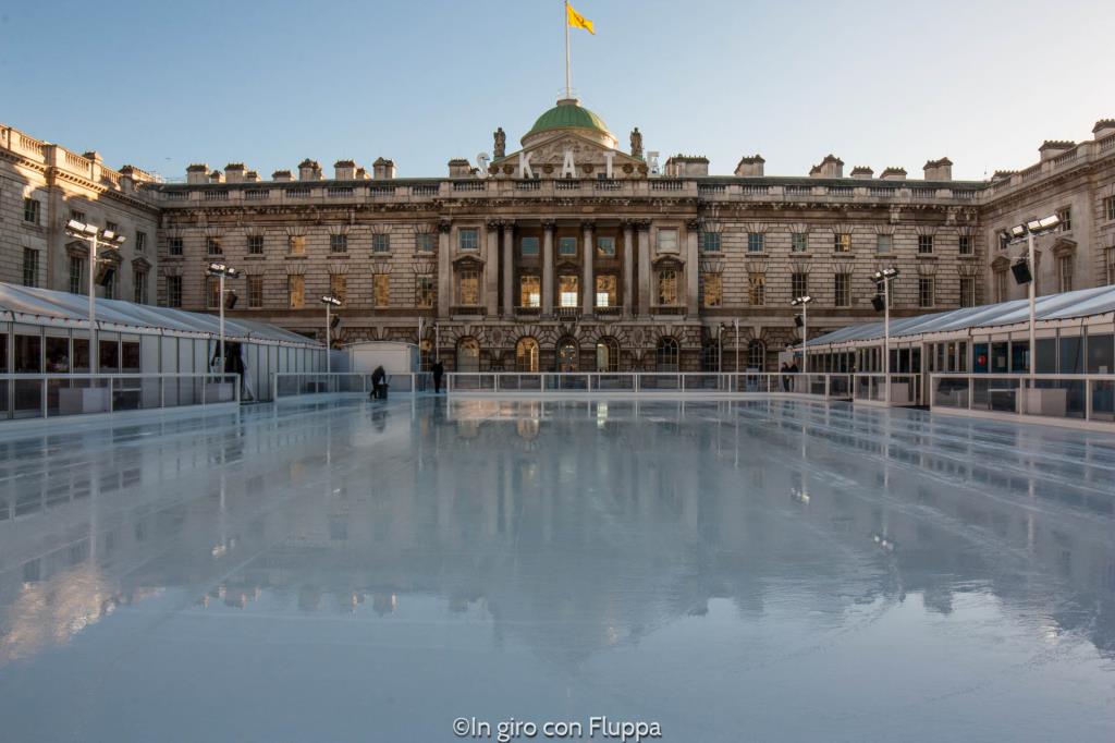 Natale a Londra - Somerset House Ice Rink