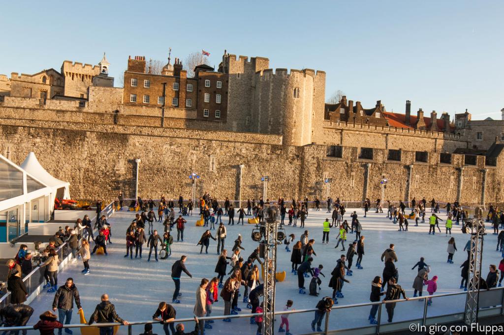 Natale a Londra - Tower of London Ice Rink