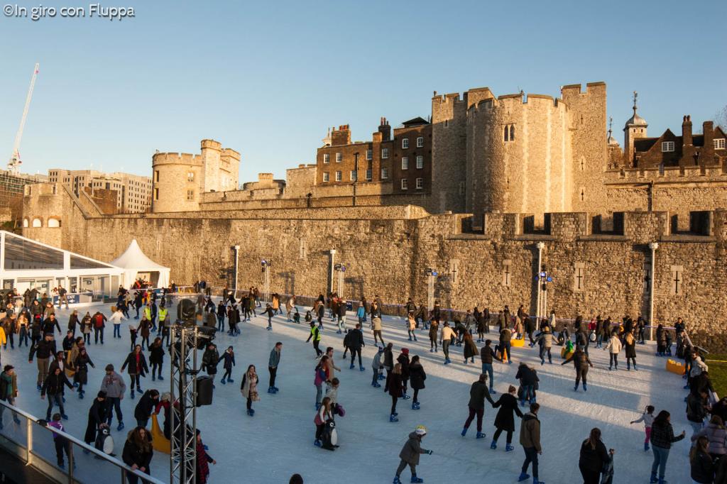 Natale a Londra - Tower of London Ice Rink
