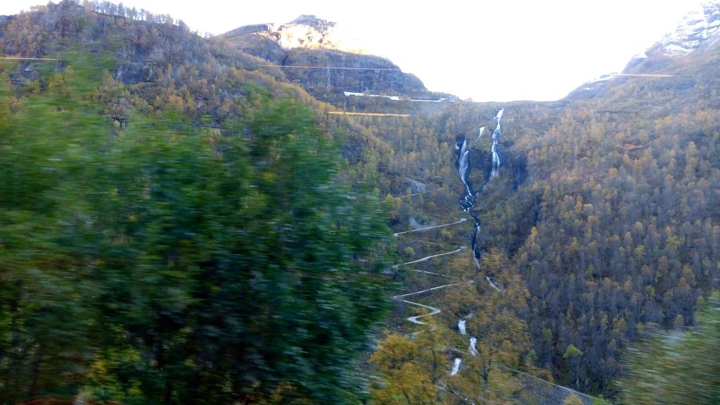 Flåmsbana, view from the train window