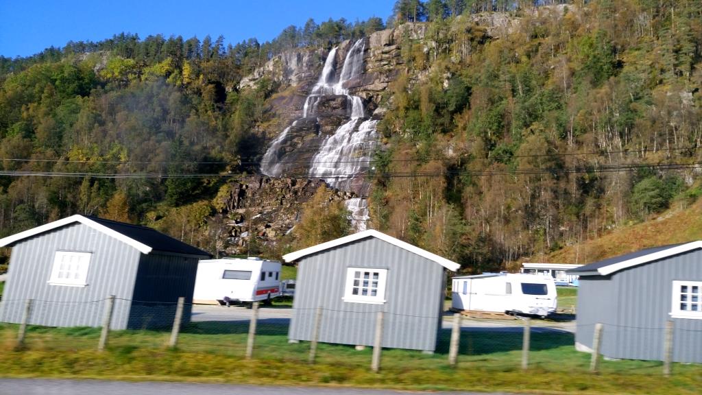 On the road from Voss to Gudvangen