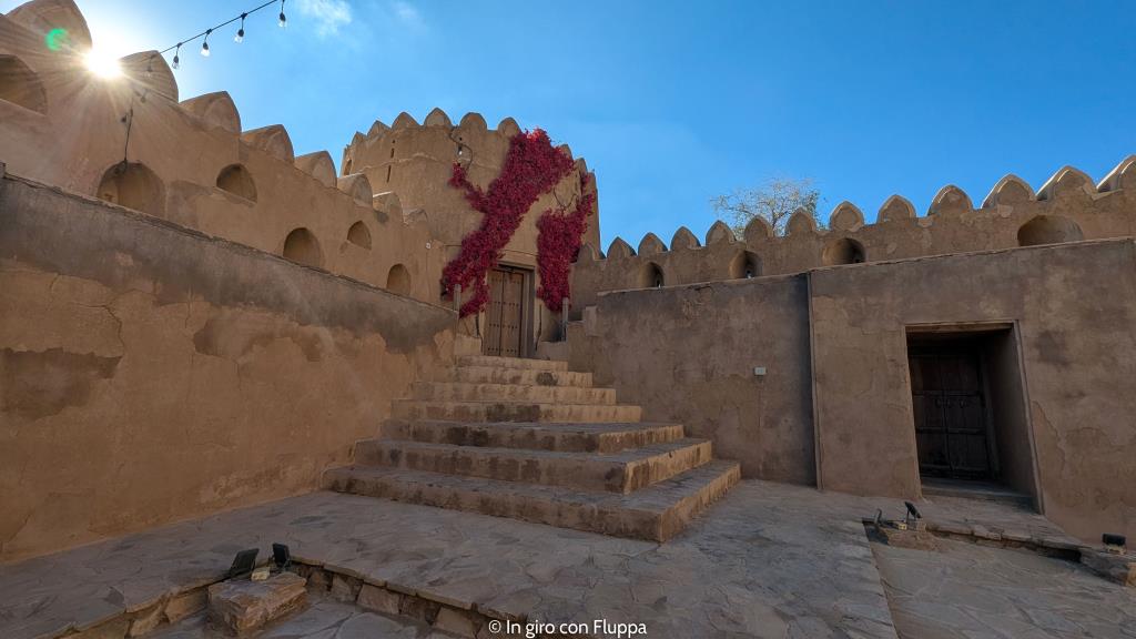 Jabreen Castle, Oman - mura esterne