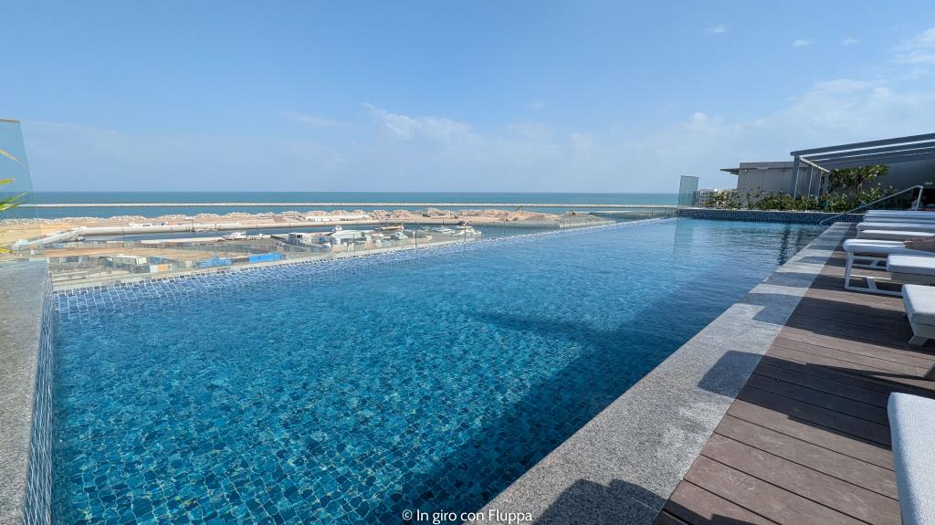 Piscina dell'hotel Mysk Al Mouj, Muscat