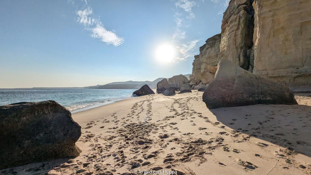 Spiaggia della riserva delle tartarughe di Ras Al Jinz, Oman