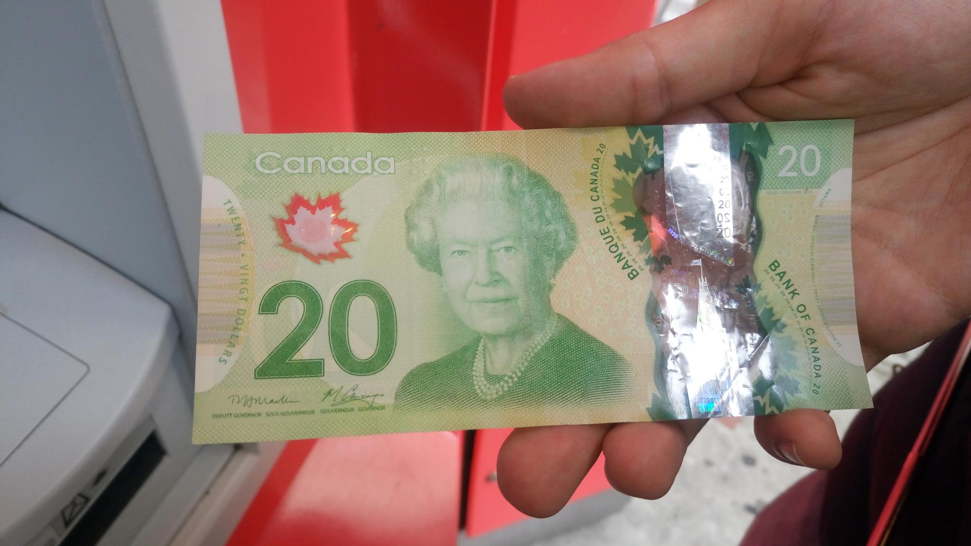 20 dollari canadesi