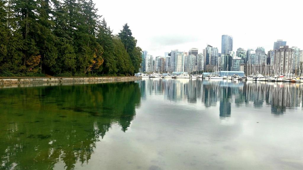 A Vancouver pioggia...