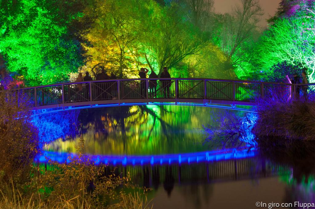 Parchi illuminati a Londra: Syon Park