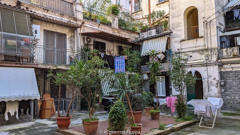 Palazzo della stamperia nei Quarieri Spagnoli di Napoli