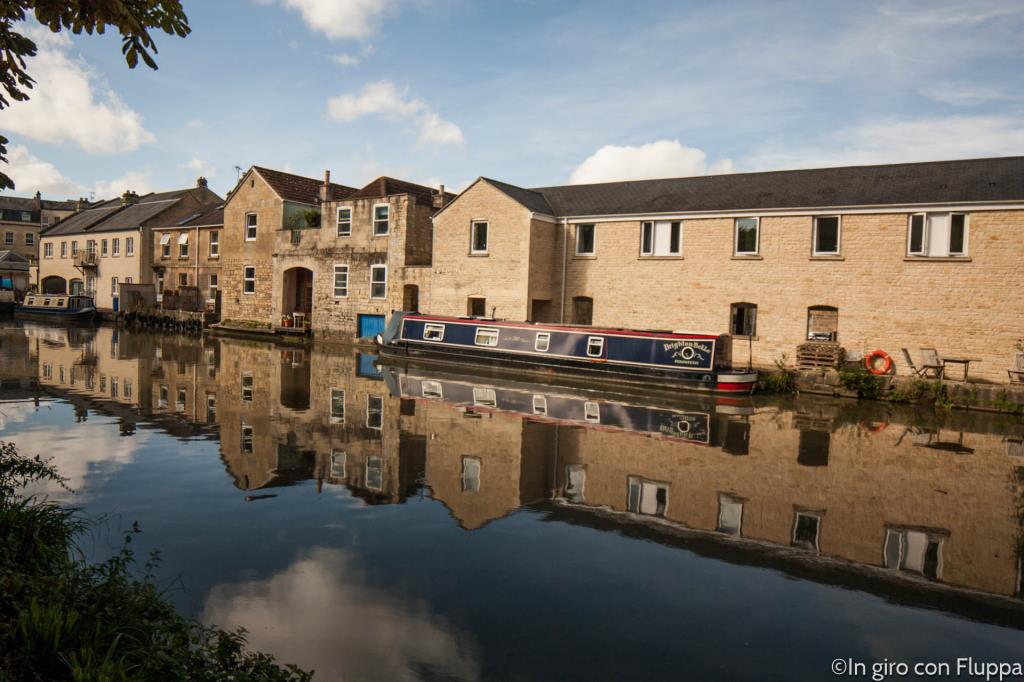 Bath - Passeggiata lungo il canale Kennet and Avon