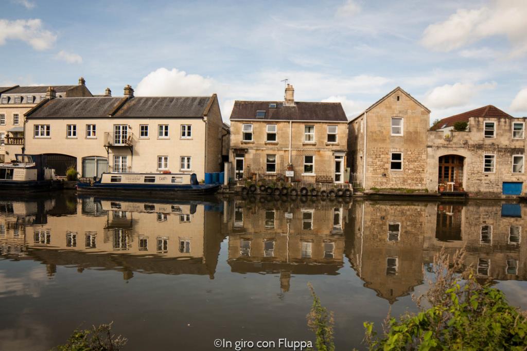 Bath - Passeggiata lungo il canale Kennet and Avon