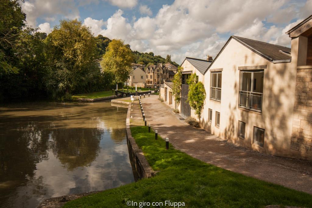 Bath - Passeggiata lungo il canale Kennet and Avon