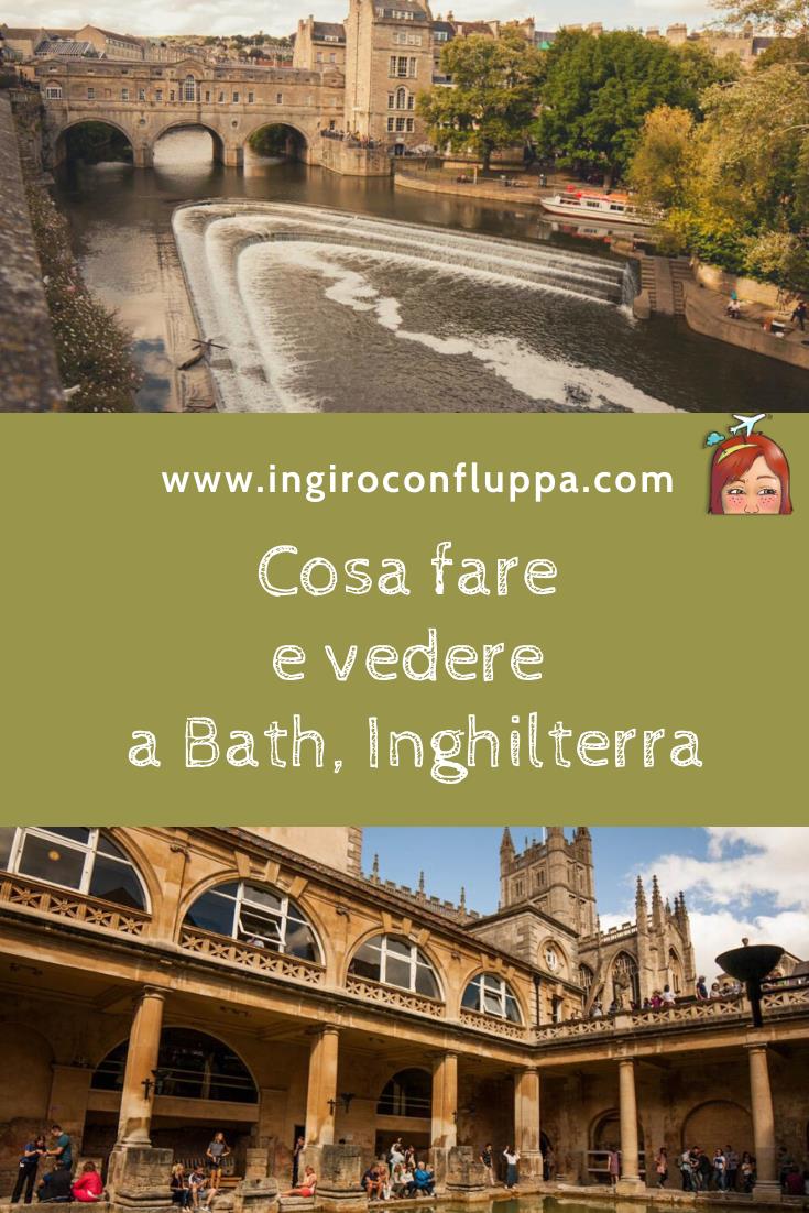 Cosa fare e vedere a Bath, Inghilterra. Salva il post su Pinterest!