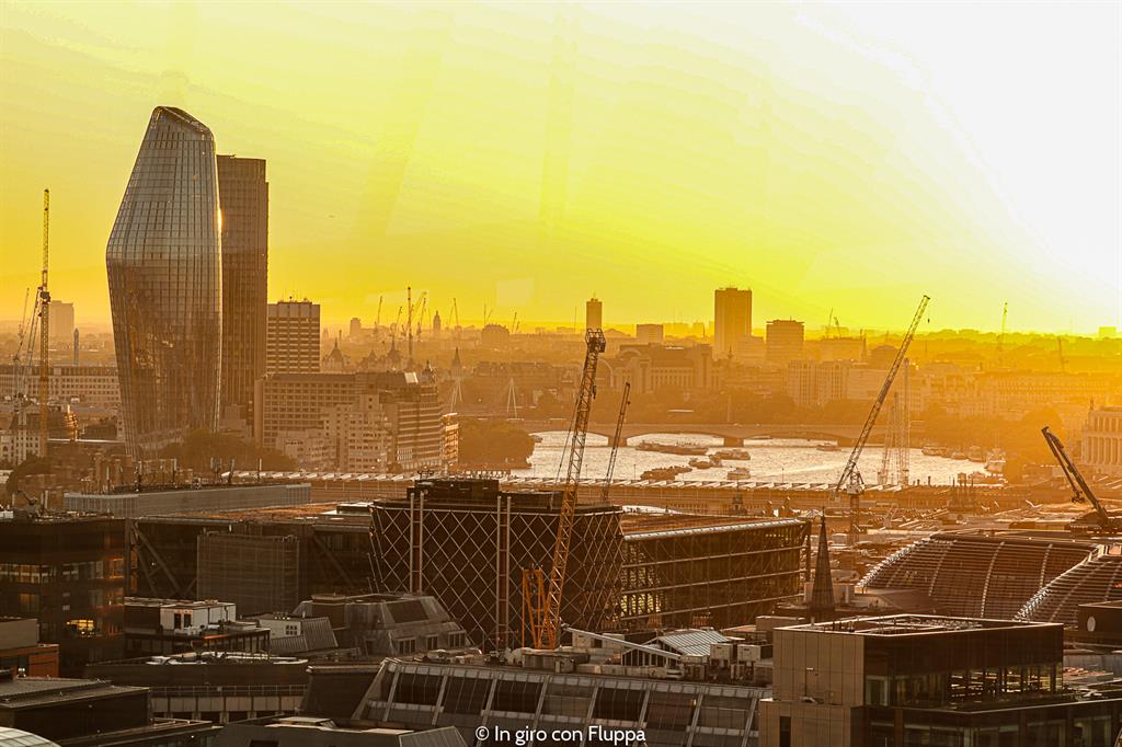 Salire gratis sui grattacieli di Londra: The Garden at 120