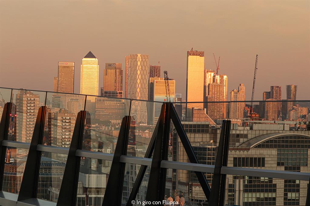Salire gratis sui grattacieli di Londra: The Garden at 120