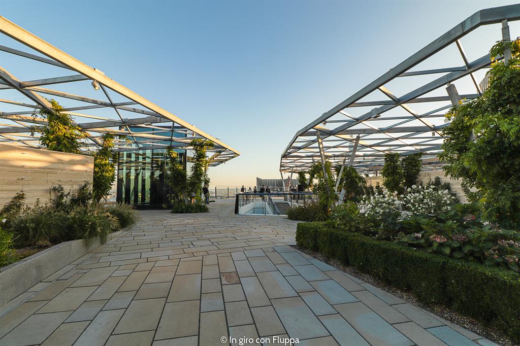 Salire gratis sui grattacieli di Londra: The Garden at 120