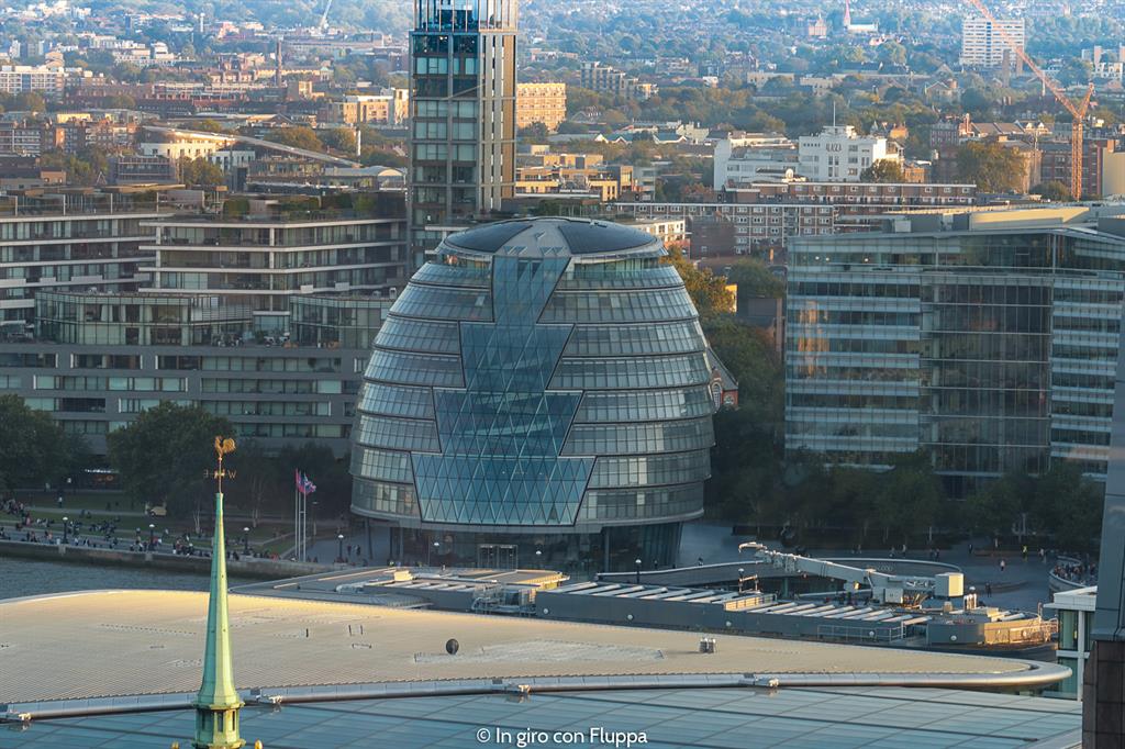 Salire gratis sui grattacieli di Londra: The Garden at 120