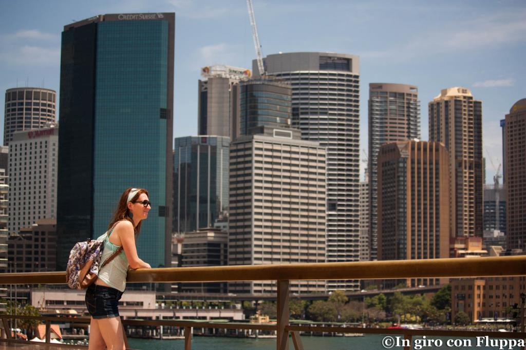 Circular Quay vista dal Sydney Opera House