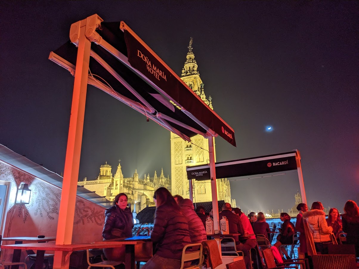 Rooftop bar a Siviglia: hotel Dona Maria