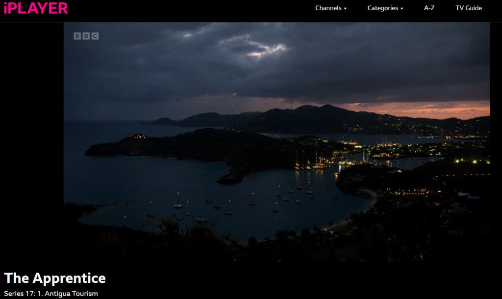English Harbour ©BBC