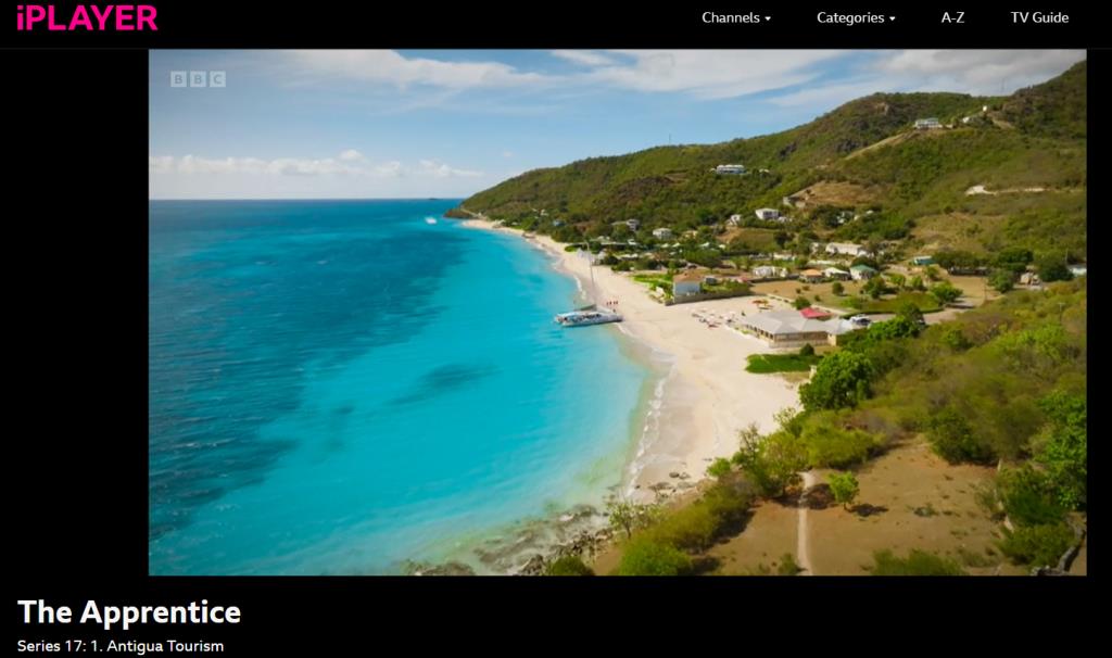 Turner's beach ©BBC